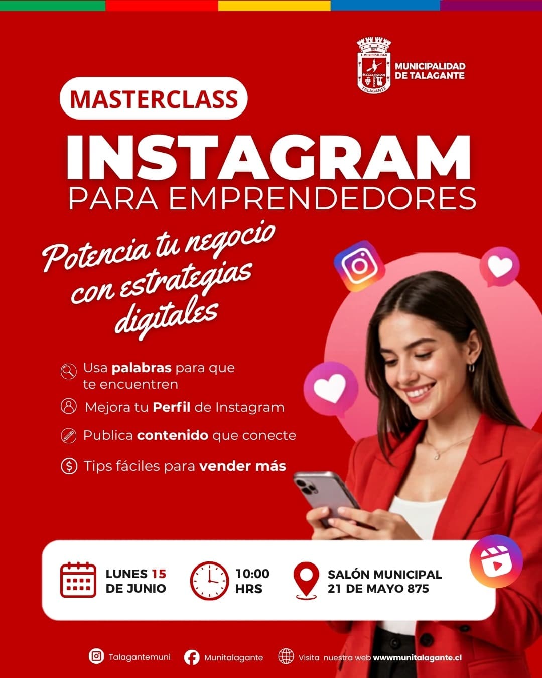 MasterClass Instagram para Emprendedores